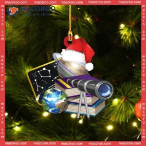 Christmas-themed Astronomy Custom-shaped Acrylic Ornament