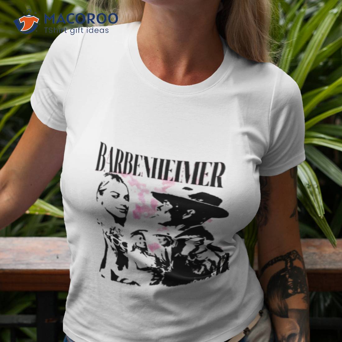 Cillian Murphy Margot Robbie Barbenheimer Vintage Shirt Cillian Murphy Margot Robbie Barbenheimer Vintage Shirt