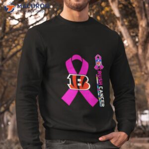 cincinnati bengals nfl crush cancer shirt sweatshirt