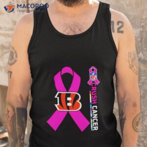 cincinnati bengals nfl crush cancer shirt tank top
