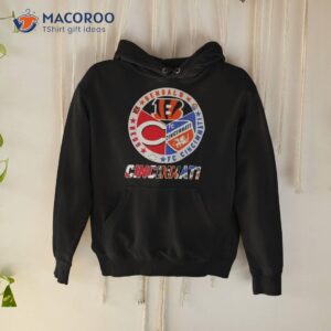 cincinnati reds cincinnati bengals fc cincinnati logo shirt hoodie