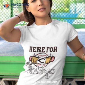 cincinnati reds here for the hotdogs shirt tshirt 1