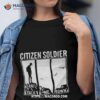 Citizen Soldier Talk Me Down Shirt