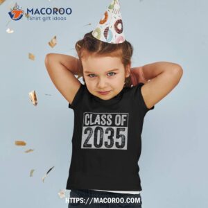 Class Of 2035 Grow With Me Back To School Teacher Kids Shirt