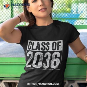 class of 2036 grow with me back to school teacher kids shirt tshirt 1