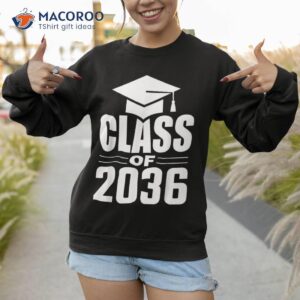 class of 2036 grow with me first day school boys girls shirt sweatshirt