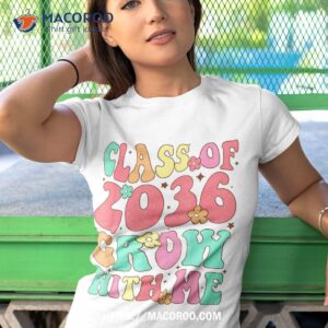 class of 2036 grow with me first day school graduation shirt tshirt 1 1