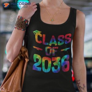 class of 2036 grow with me graduation first day tie dye shirt tank top 4