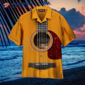 Classical Guitar Music And Yellow Hawaiian Shirts