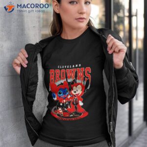 Cleveland Browns Baseball Stitch And Mickey Shirt