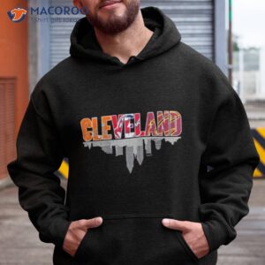 Cleveland Browns Cavaliers Guardians City Champions Skylines 2023 Shirt