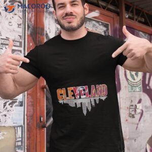 Cleveland Browns Cavaliers Guardians City Champions Skylines 2023 Shirt