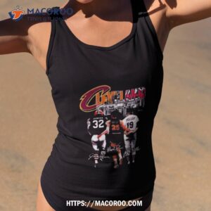 cleveland browns jim brown cavaliers price and guardians feller signatures 2023 shirt tank top 2
