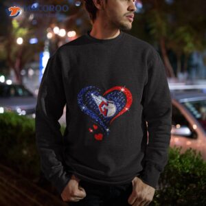 cleveland guardians baseball logo heart diamond shirt sweatshirt