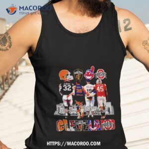 cleveland jim brown and price and feller and griffin signatures shirt tank top 3