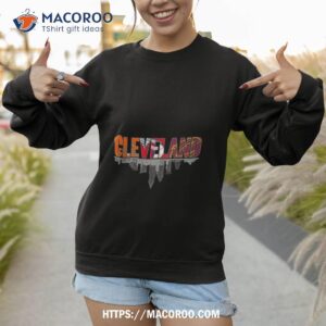cleveland sport team football skyline 2023 shirt sweatshirt