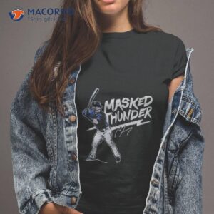 Clint Frazier Masked Thunder Signature Shirt