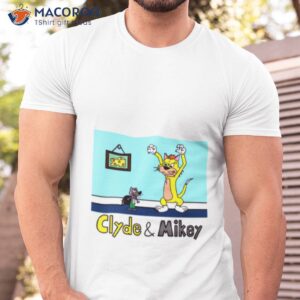 clyde and mikey with names shirt tshirt
