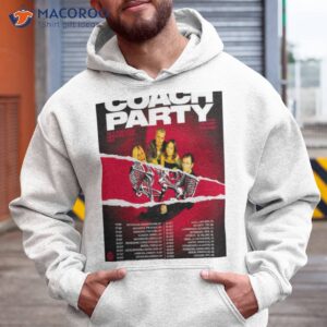 Coach Party Uk & Eu Headline Tour 2023 Poster Shirt