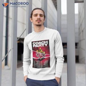 coach party uk eu headline tour 2023 poster shirt sweatshirt 1