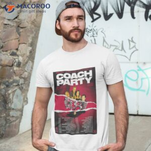 Coach Party Uk & Eu Headline Tour 2023 Poster Shirt
