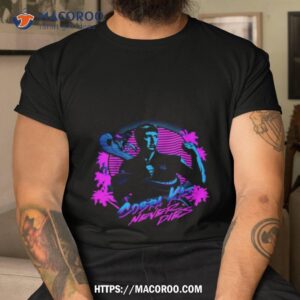 Cobra Kai Never Dies Vaporwave Shirt