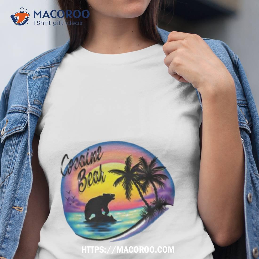 Cocaine Bear Airbrush Shirt Cocaine Bear Airbrush Shirt