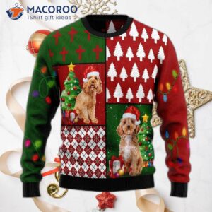 Cockapoo “ho Ho Ho” Ugly Christmas Sweater