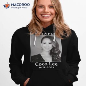 Coco Lee Hong Kong Singer Rip Rest In Peace Arshirt