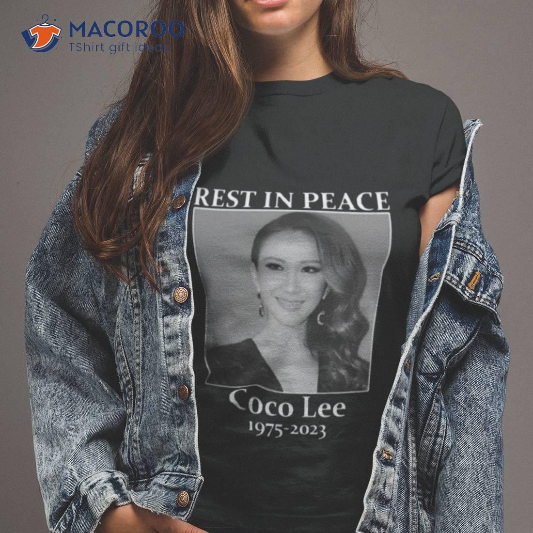 Coco Lee Hong Kong Singer Rip Rest In Peace Arshirt Coco Lee Hong Kong Singer Rip Rest In Peace Arshirt