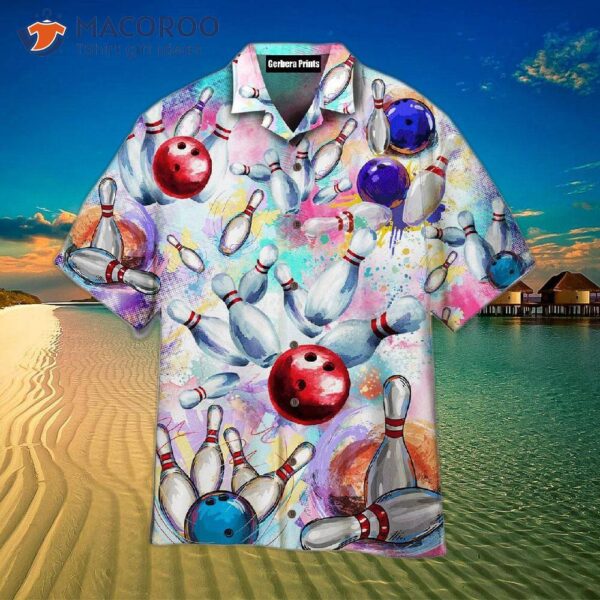 Colorful Hawaiian Bowling Shirts