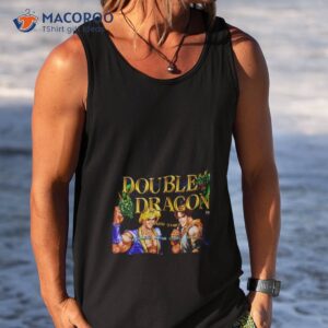 combat game 90s double dragon shirt tank top