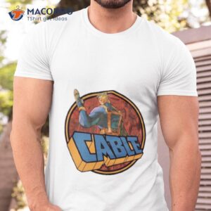 comic circle series cable shirt tshirt