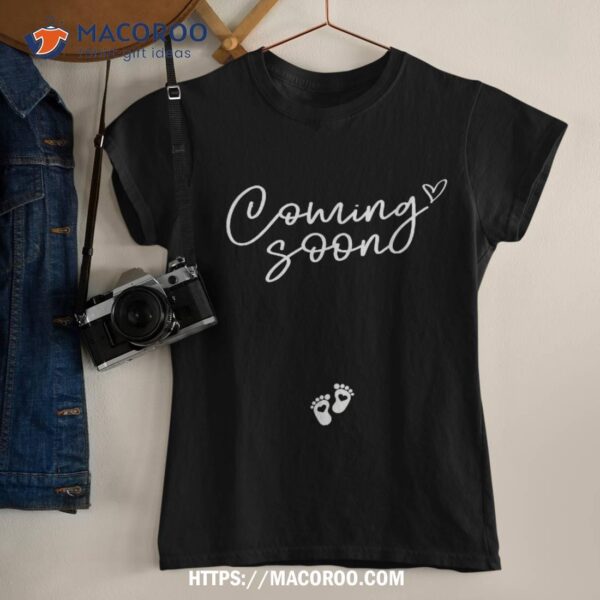 Coming Soon Pregnancy Announcet Shirt