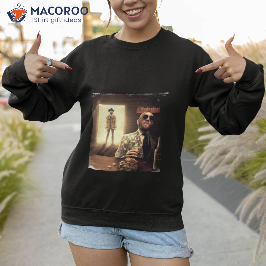 Conor Mcgregor Vs Cowboy Cerrone Mma Bud Vs Proper Fight Poster Style Shirt Conor Mcgregor Vs Cowboy Cerrone Mma Bud Vs Proper Fight Poster Style Shirt