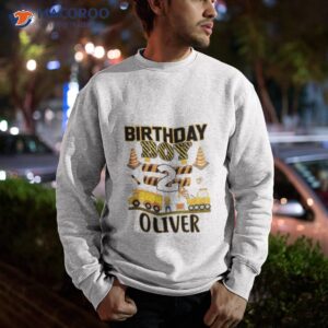 construction birthday shirt sweatshirt