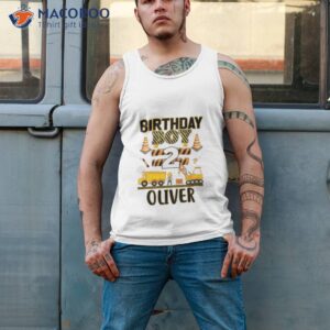 construction birthday shirt tank top 2