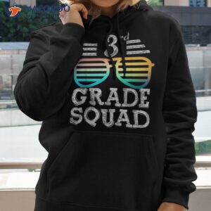 cool 3rd grade squad team back to school graduation teacher shirt hoodie 2