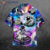 Cool Astronaut Dj Music Party Hawaiian Shirts