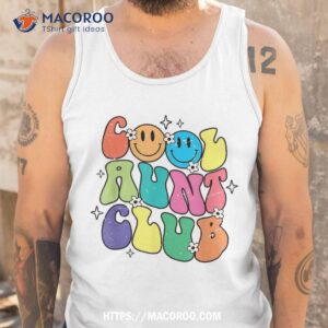 cool aunt club funny smile colorful cool aunt club aunties shirt tank top 1