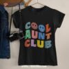 Cool Aunt Club Funny Smile Colorful Cool Aunt Club Aunties Shirt