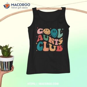 cool aunt club groovy retro funny aunt club aunties shirt tank top 1