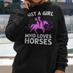 cool horse for girls cowgirl unique racing shirt hoodie