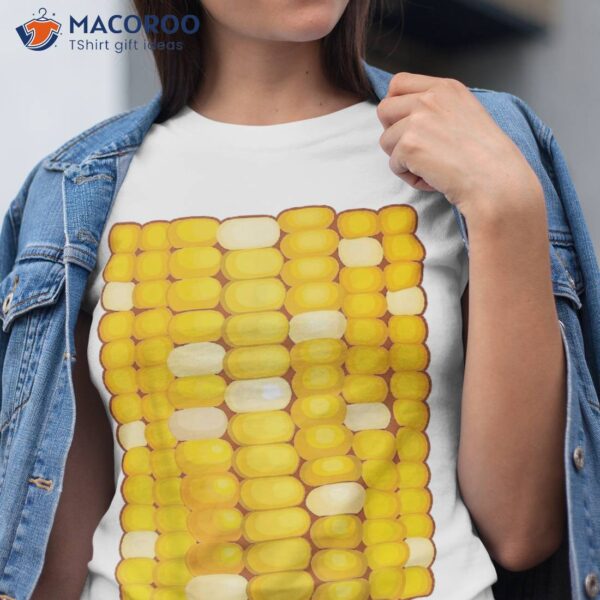 Corn Costume Halloween Shirt | Cool Food Dress-up Gift