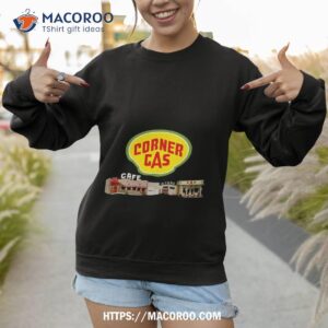 corner gas logo and station wo shirt best labor day sales sweatshirt 1