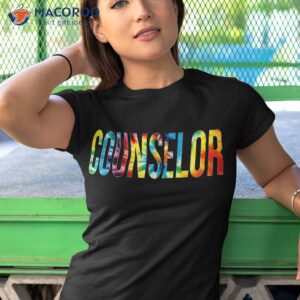 counselor tie dye appreciation day hello back to school shirt tshirt 1