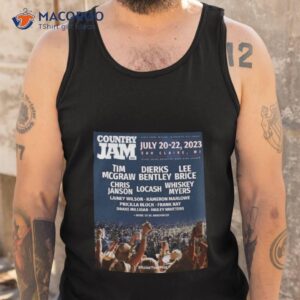 country jam wisconsin 2023 shirt tank top