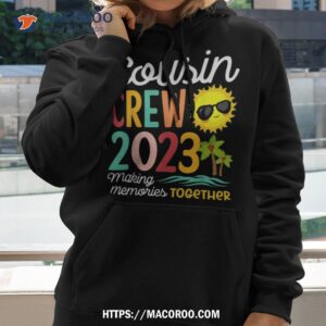 cousin crew 2023 summer vacation beach family trip matching shirt hoodie