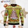 Cow Pine Tree Ugly Christmas Sweater