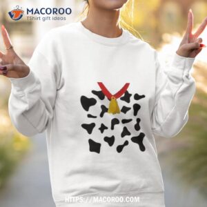 Cow Print Pattern Animal Halloween Costume Idea Tshirt 3 cow print pattern animal halloween costume idea tshirt sweatshirt 2